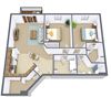 Stonebridge Apartments | Two Bedroom | Plan 21A Stonebridge Apartments | Two Bedroom | Plan 21A